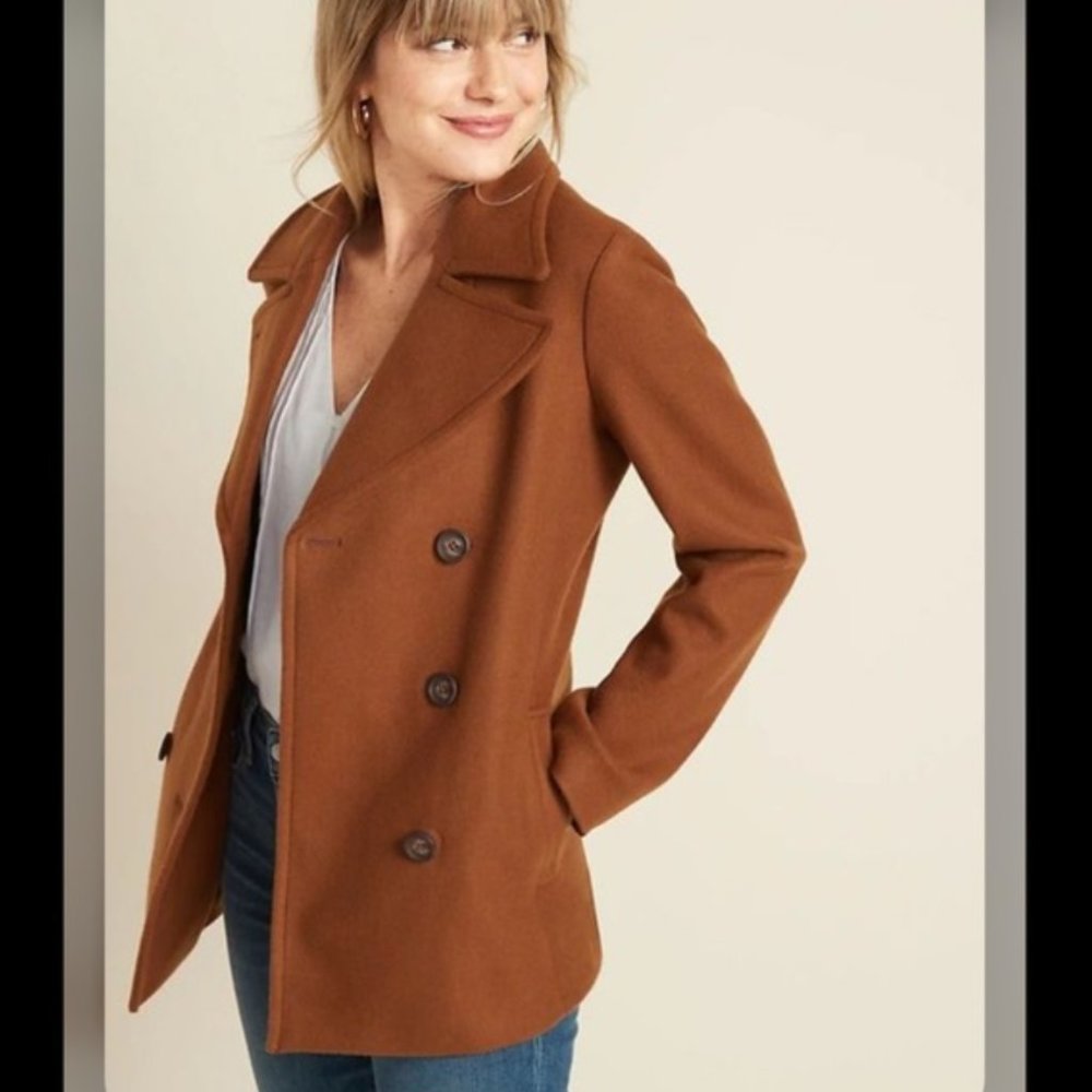 Old Navy Soft Brushed Peacoat - XL